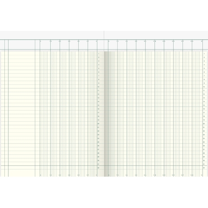 KNIG & EBHARDT Spaltenbuch DIN A4, 16 Spalten, 40 Blatt