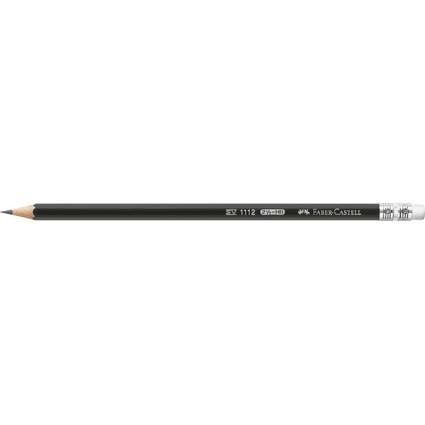 FABER-CASTELL Bleistift 1112, sechseckig, Hrtegrad: HB