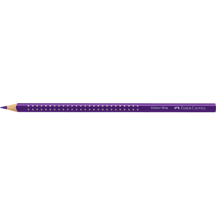 FABER-CASTELL Dreikant-Buntstift Colour GRIP, traubenlila