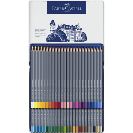 FABER-CASTELL Buntstifte GOLDFABER, 48er Metalletui