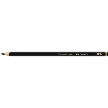 FABER-CASTELL Bleistift PITT GRAPHITE Matt, Hrtegrad: HB