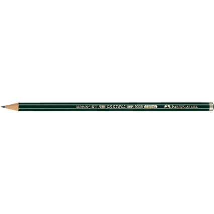 FABER-CASTELL Steno Bleistift CASTELL 9008, Hrtegrad: B