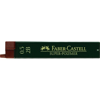 FABER-CASTELL Druckbleistift-Minen Super-Polymer 9065 S-2B