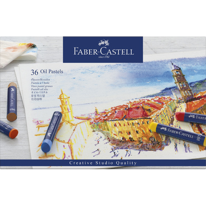 FABER-CASTELL lpastellkreiden STUDIO QUALITY, 36er Etui