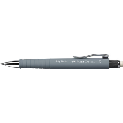 FABER-CASTELL Druckbleistift POLY MATIC, grau