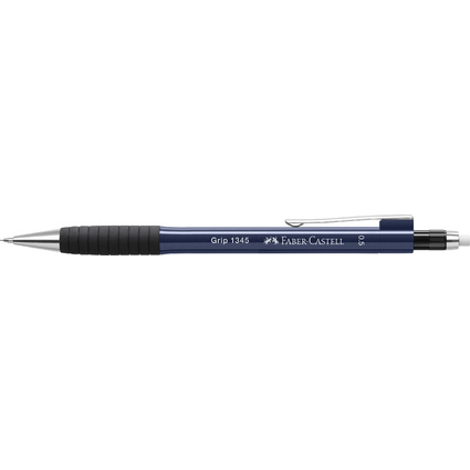 FABER-CASTELL Druckbleistift GRIP 1345, blau