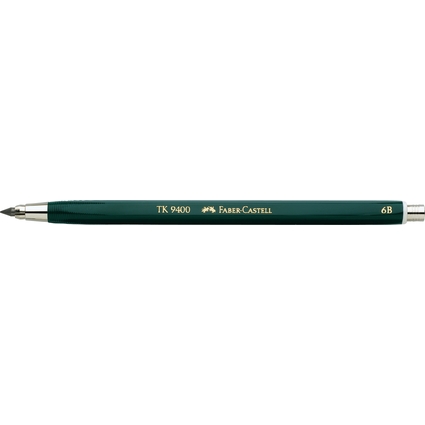 FABER-CASTELL TK 9400 Fallminenstift, Hrtegrad: 6B