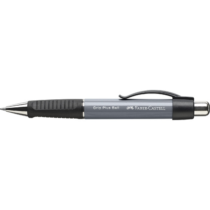 FABER-CASTELL Druckkugelschreiber GRIP PLUS, steingrau