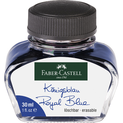FABER-CASTELL Tinte im Glas, knigsblau, Inhalt: 30 ml