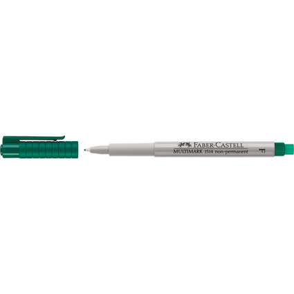 FABER-CASTELL NonPermanent-Marker MULTIMARK F, grn