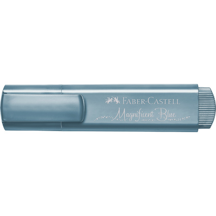 FABER-CASTELL Textmarker TEXTLINER 46 METALLIC, blau