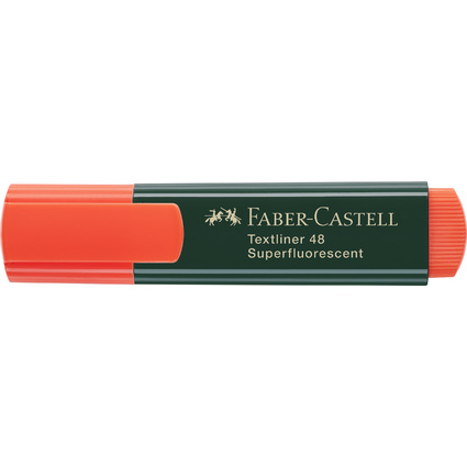 FABER-CASTELL Textmarker TEXTLINER 48 REFILL, orange