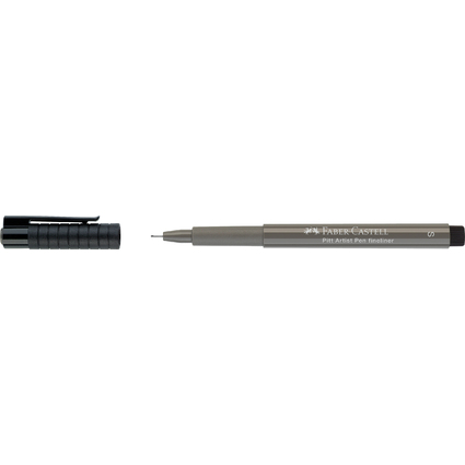 FABER-CASTELL Tuschestift PITT artist pen, warmgrau IV