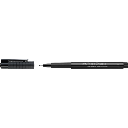 FABER-CASTELL Tuschestift PITT artist pen, schwarz