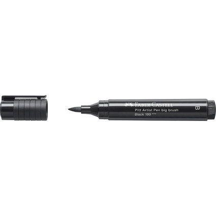 FABER-CASTELL Tuschestift PITT artist pen, schwarz