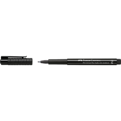 FABER-CASTELL Tuschestift PITT artist pen Fude, schwarz