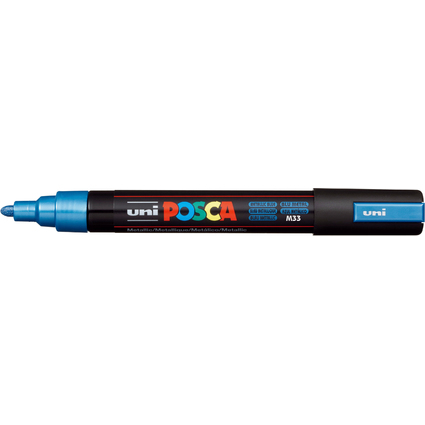 POSCA Pigmentmarker PC-5M, blau metallic