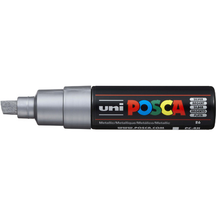 POSCA Pigmentmarker PC-8K, silber