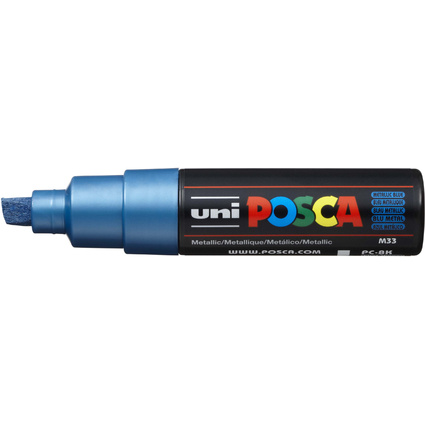POSCA Pigmentmarker PC-8K, blau metallic