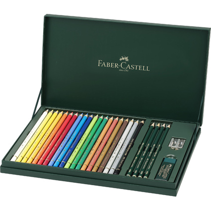 FABER-CASTELL Buntstifte POLYCHROMOS, Geschenketui