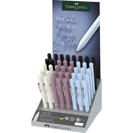 FABER-CASTELL Druckkugelschreiber GRIP 2010, im Display