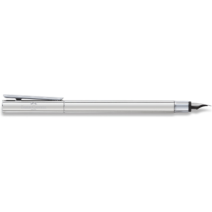 FABER-CASTELL Fllhalter NEO Slim Edelstahl, glnzend, EF