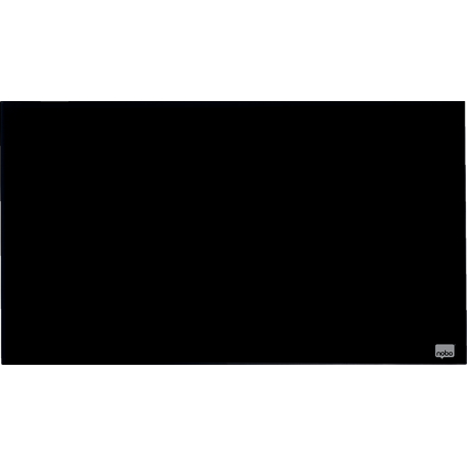 nobo Glas-Magnettafel Impression Pro Widescreen, 31",schwarz