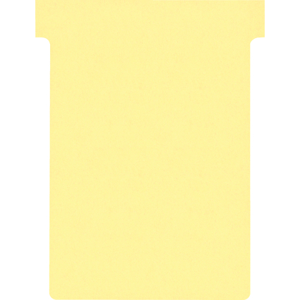 nobo T-Karten, Gre 3 / 92 mm, 170 g/qm, gelb