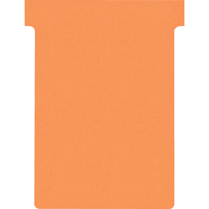 nobo T-Karten, Gre 3 / 92 mm, 170 g/qm, orange