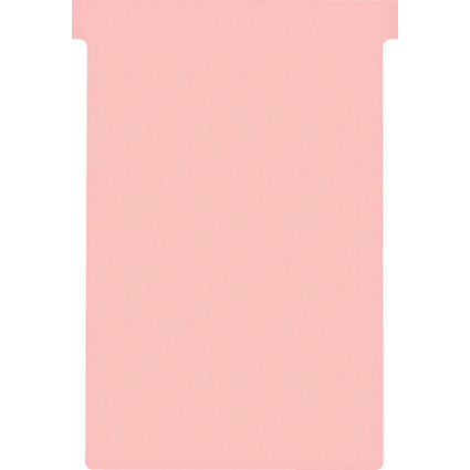 nobo T-Karten, Gre 4 /124 mm, 170 g/qm, pink