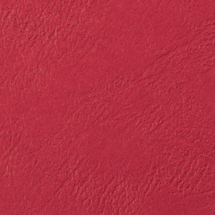 GBC Einbanddeckel LeatherGrain, DIN A4, 250 g/qm, rot