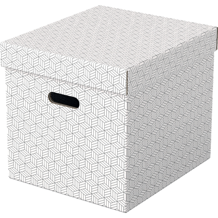 Esselte Aufbewahrungsbox Home Cube, 3er Set, wei
