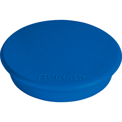 FRANKEN Haftmagnet, Haftkraft: 300 g, Durchm. 24 mm, blau