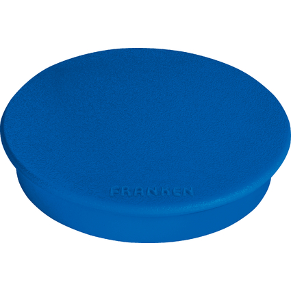 FRANKEN Haftmagnet, Haftkraft: 800 g, Durchm. 32 mm, blau