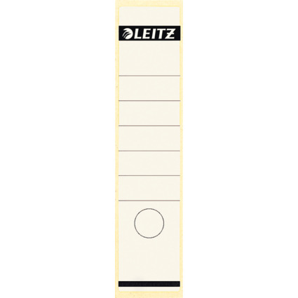 LEITZ Ordnerrcken-Etikett, 61 x 285 mm, lang, breit, wei