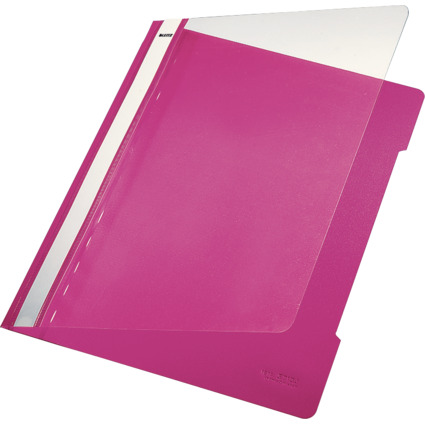 LEITZ Schnellhefter Standard, DIN A4, PVC, pink