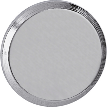 MAUL Neodym-Kraftmagnet, Durchmesser: 22 mm, nickel