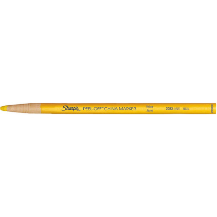 Sharpie CHINA-Marker, Strichstrke: 2,0 mm, gelb