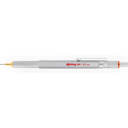 rotring Feinminenstift 800, 0,7 mm, silber