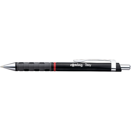 Rotring 3 Tikky Kugelschreiber schwarz NEU