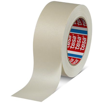 tesa Maler Krepp 4316 PV3 Papierabdeckband, 50 mm x 50 m