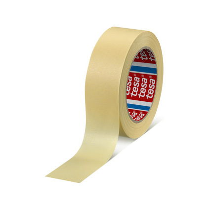 tesa Maler Krepp 4323 Basic Papierabdeckband, 38 mm x 50 m