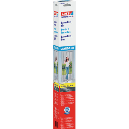 tesa Lamellentr STANDARD, 0,95 m x 2,20 m, anthrazit