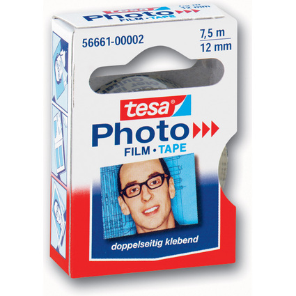 tesa Photo Film, 12 mm x 7,5 m, transparent, Nachfllpackung