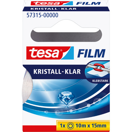 tesa Film, kristall-klar, 15 mm x 10 m