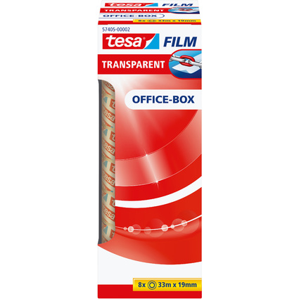 tesa Film, transparent, 19 mm x 33 m