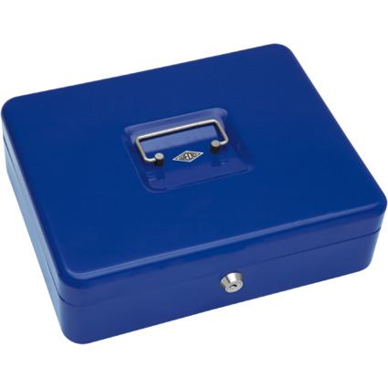 WEDO Geldkassette mit Clip, Gre 4, blau