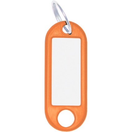 WEDO Schlsselanhnger mit Ring, Durchmesser: 18 mm, orange