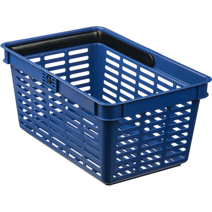 DURABLE Einkaufskorb SHOPPING BASKET 19, 19 Liter, blau