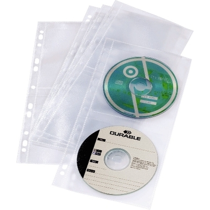 DURABLE CD-/DVD-Hlle COVER LIGHT S, fr 4 CD's, PP
